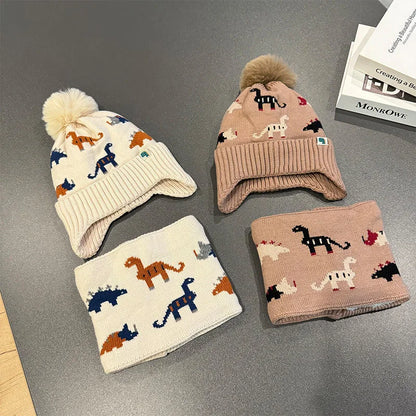 Children’s Winter 2-Piece Set – Dino Style