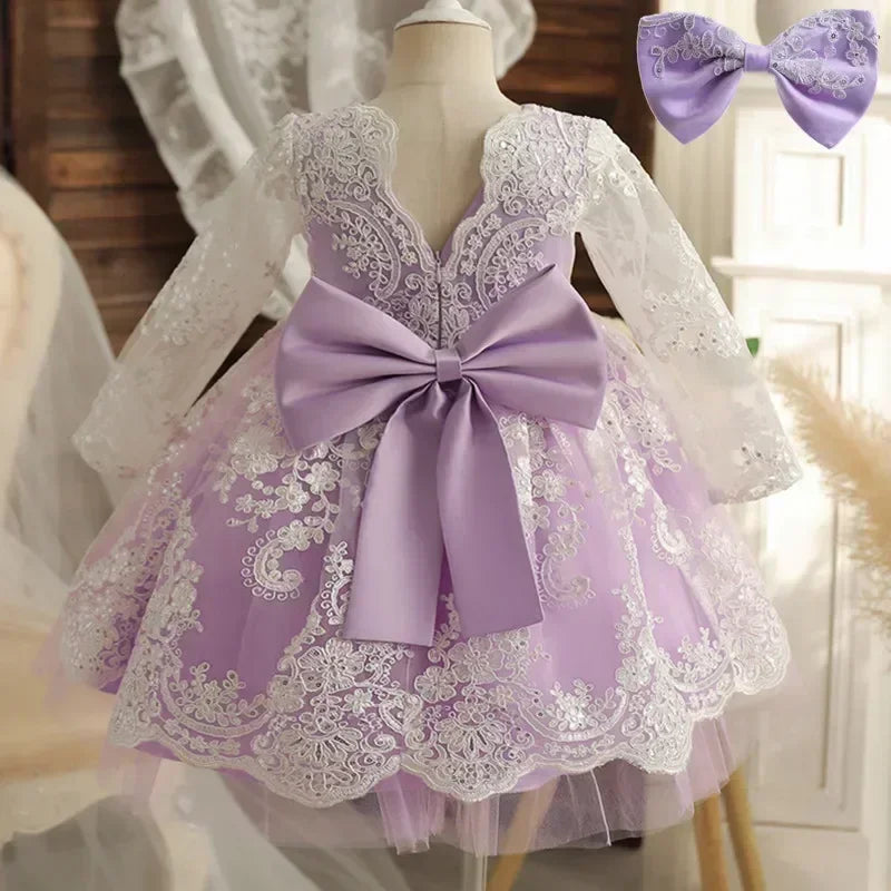 Baby Girl Formal Gown – Baptism to Christmas