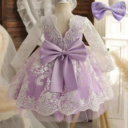 Baby Girl Formal Gown – Baptism to Christmas