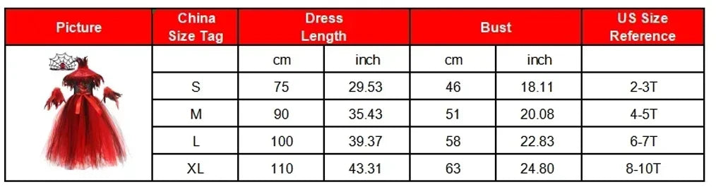 Halloween Gothic Mesh Dress – Kids Vampire Cosplay