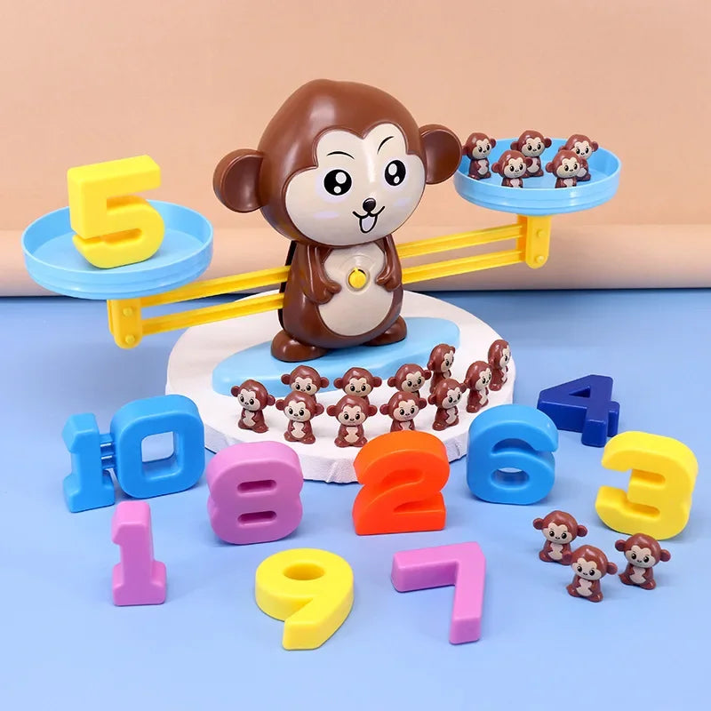 Monkey Balance Educational Play Set – STEM Math & Engineering Toy