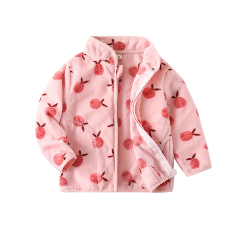 Warm Print Coat – Toddler Outerwear