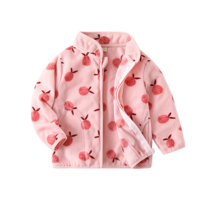 Warm Print Coat – Toddler Outerwear