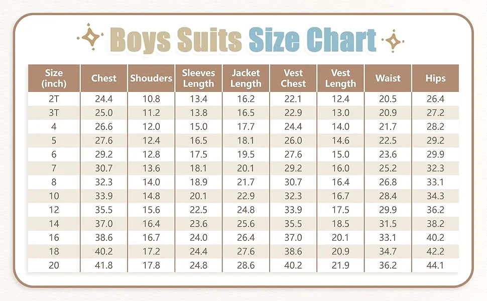 Little Gentleman 3-Piece Suit – Boys’ Prom, Wedding & Formal Outfit
