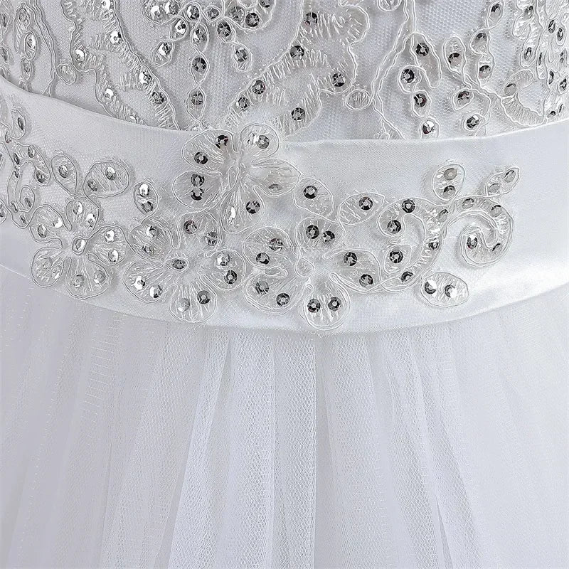 Princess Party Dress – Lace Formal Dress for Girls