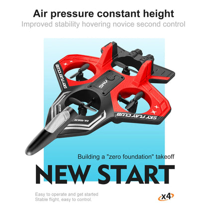 RC Helicopter Toy – 4-Motor Stable Foam Glider for Boys & Girls