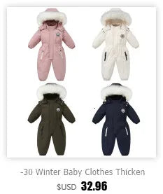 Warm Baby Romper – Winter Must-Have for Boys & Girls