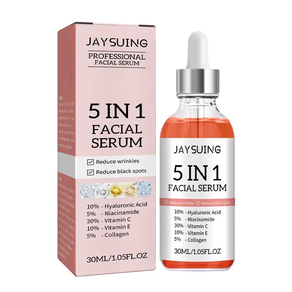 5-in-1 Radiance Booster: Firming & Moisturizing Face Serum