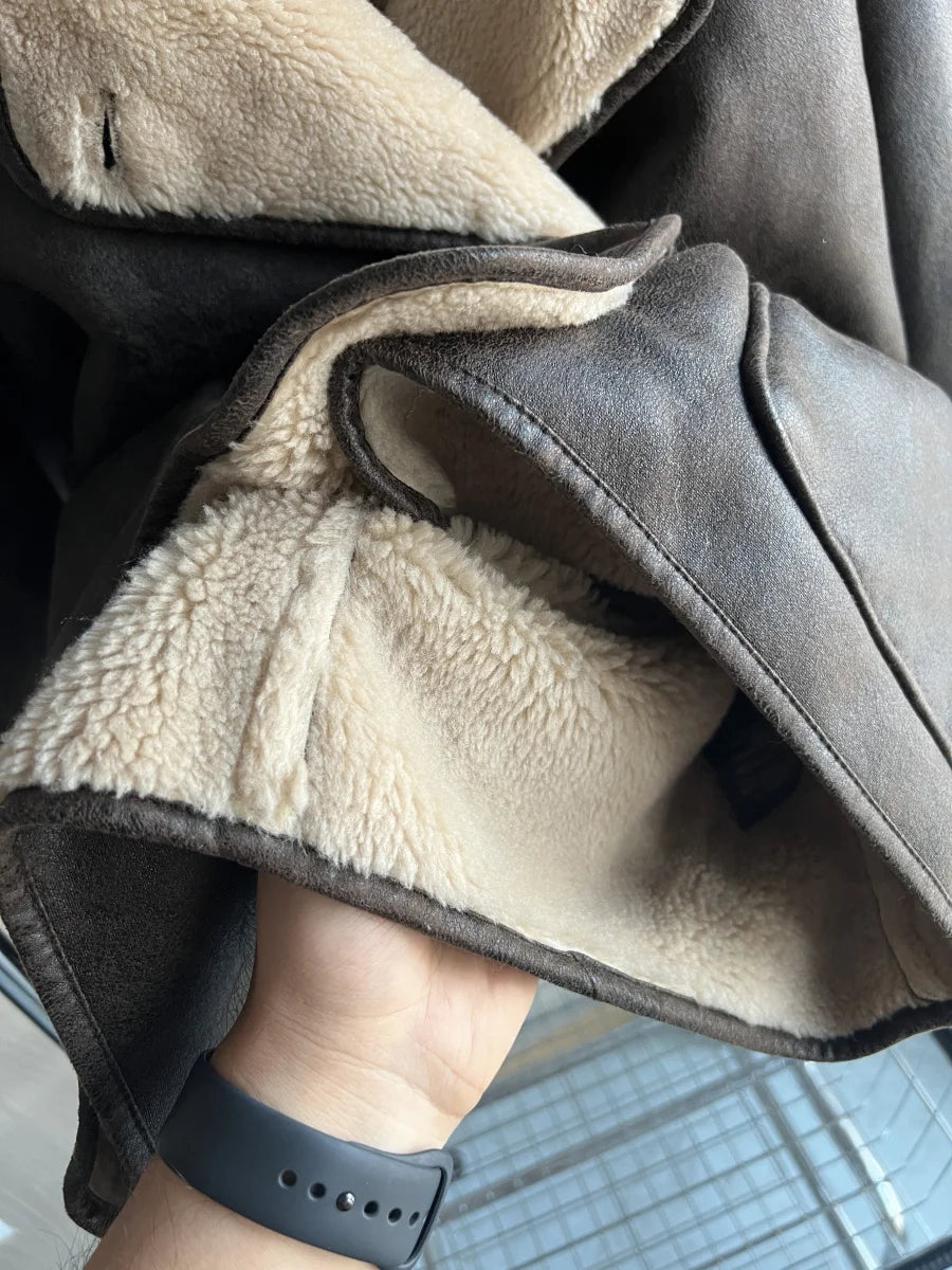 Bold & Warm: Double-Sided Fall Coat