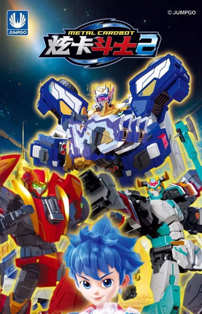 Transforming Cardbot Robot – Car-to-Robot Action Figure for Kids