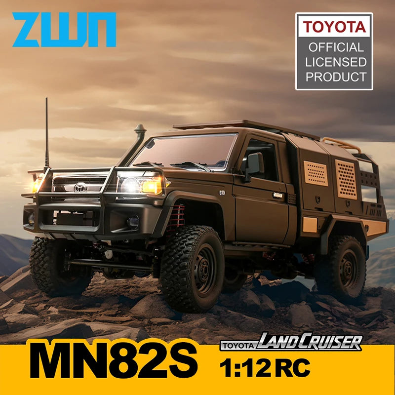 RC Pickup Truck MN82 – 1/12 Scale 4WD Off-Road Toy Car