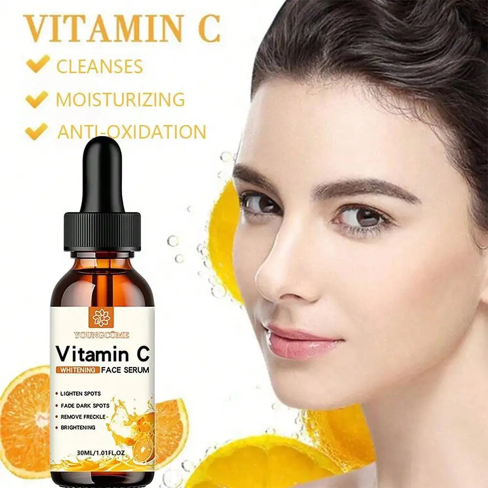 Brighten & Repair: Vitamin C Facial Essence with Hyaluronic Acid