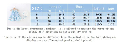 Infant Girls’ Summer Party Dress with Gift Hat