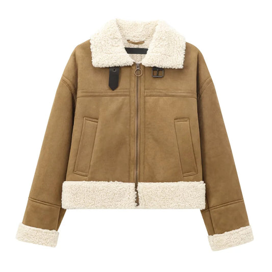 Women's Dual-Style Zipper Jacket – 2025 Trend