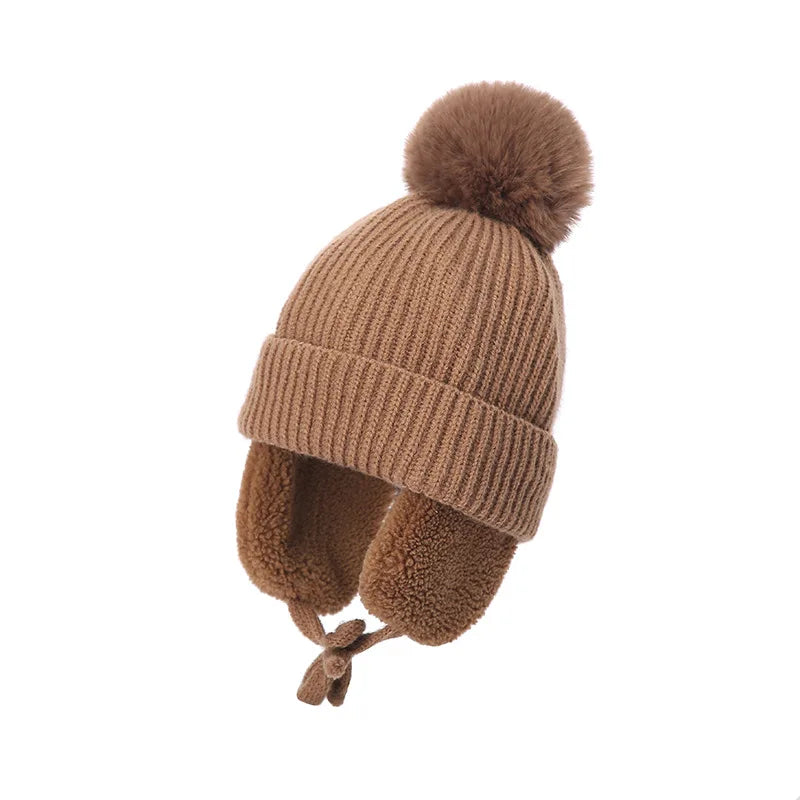 Cozy Wool Knit Hat – Baby & Kids Winter Wear