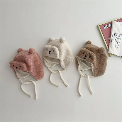 Adorable Bear Hat for Toddlers & Kids