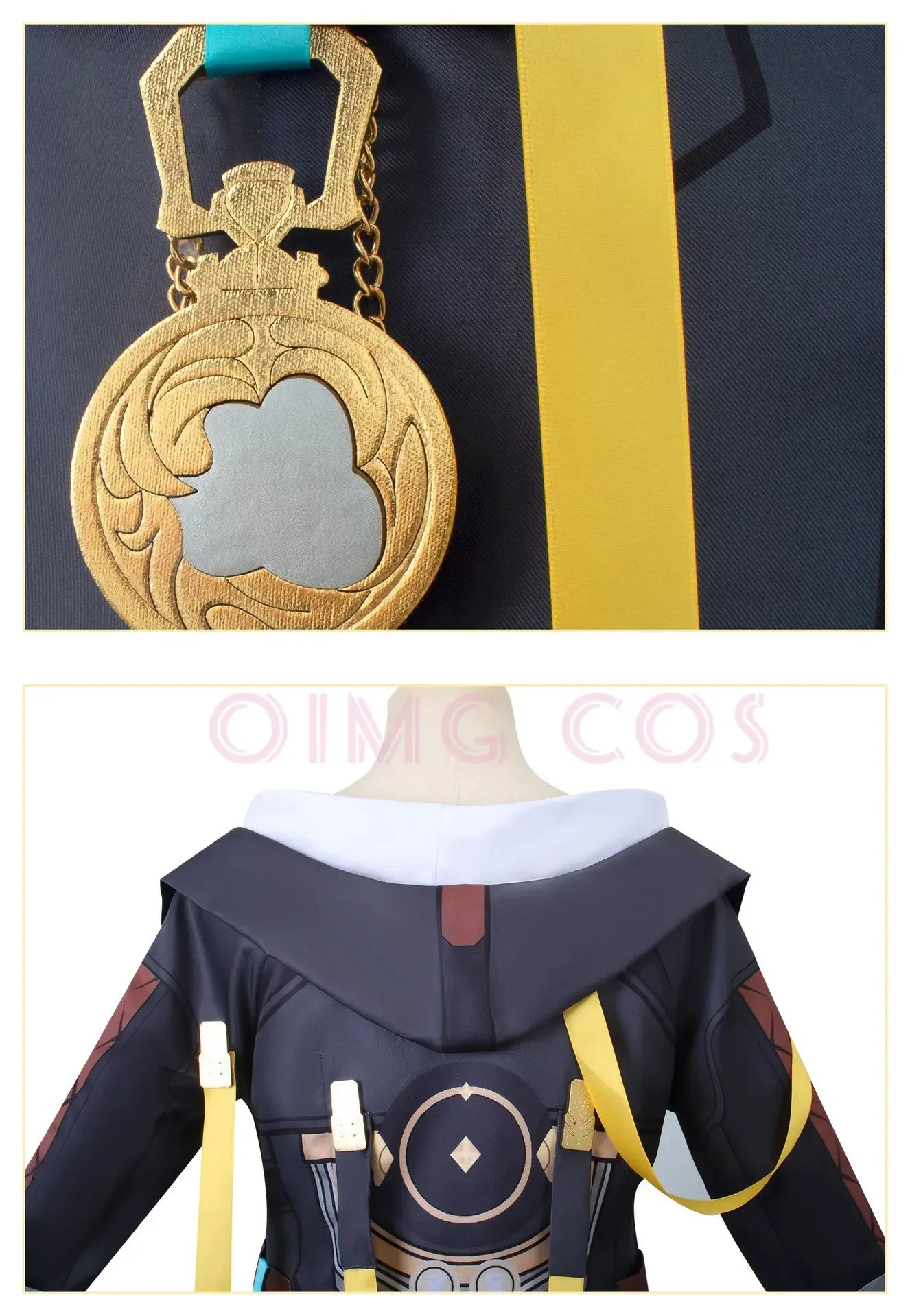 Men’s Trailblazer Cosplay Outfit – Honkai Star Rail Game Character Costume