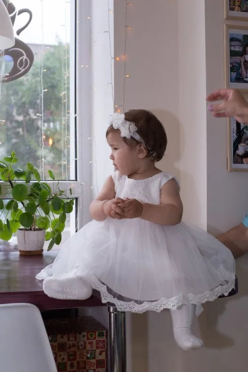 Baby Girl Christening & Birthday Princess Outfit
