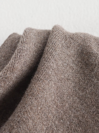 Autumn Chic: Knit Scarf Jacket for Women