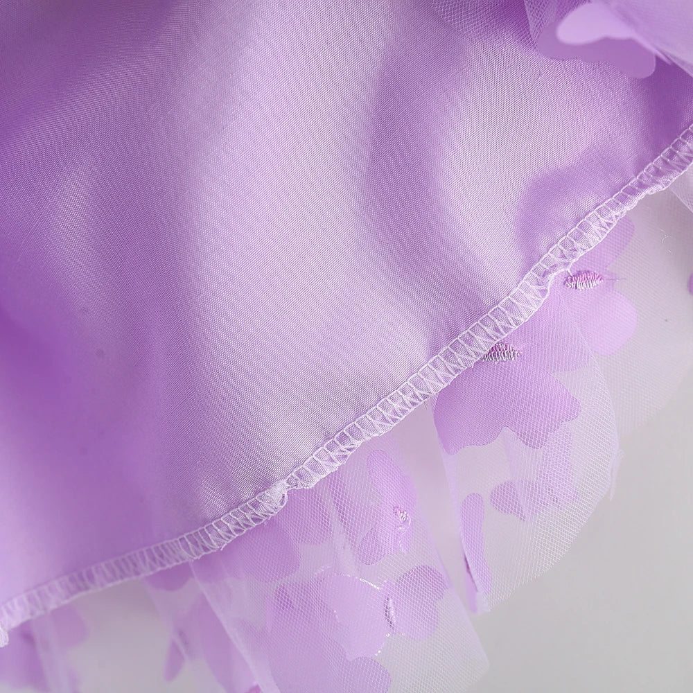 Toddler Girl Embroidered Mesh Party Outfit