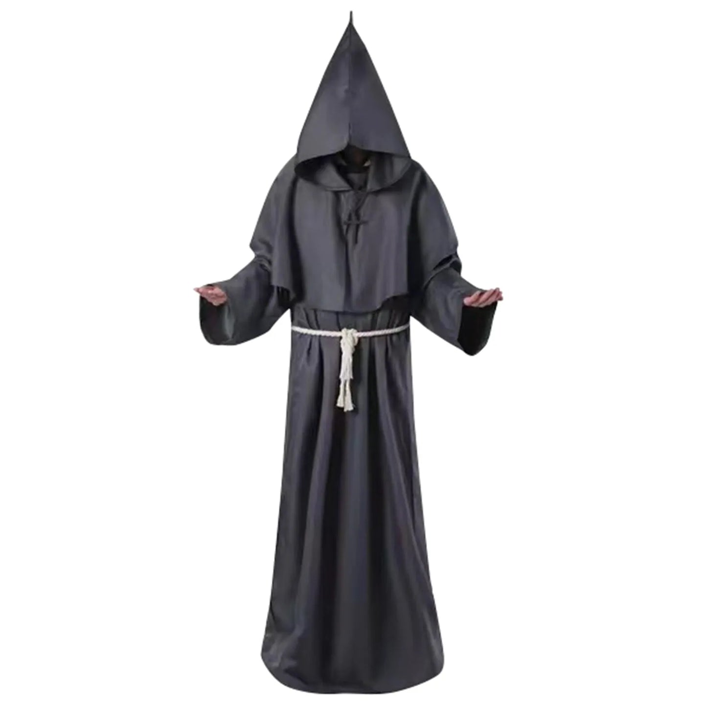Monk Cosplay Outfit – Medieval Robe for Priest, Wizard & Costume Play
