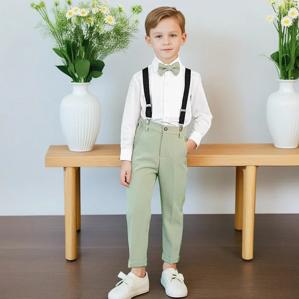 Boys’ Classic Formal Wear – Wedding, Birthday & Evening Outfit