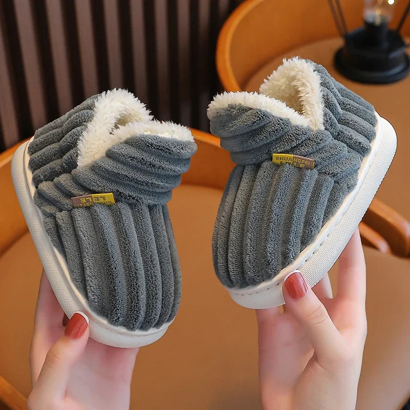 Cozy Winter Plush Slippers – Warmth & Comfort for Kids