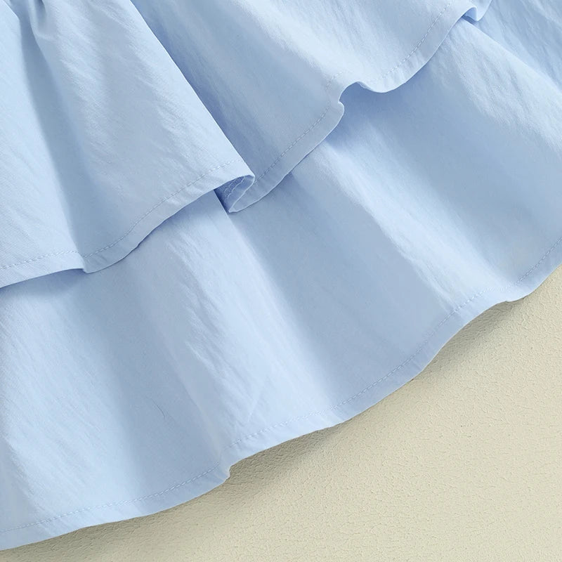 Sweet Baby Girl Summer Clothing Set 3Pcs