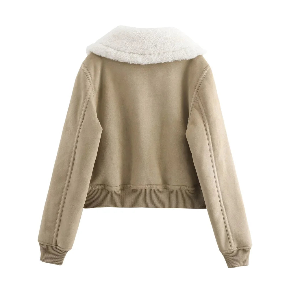 Autumn Chic: Double-Sided French Design Jacket