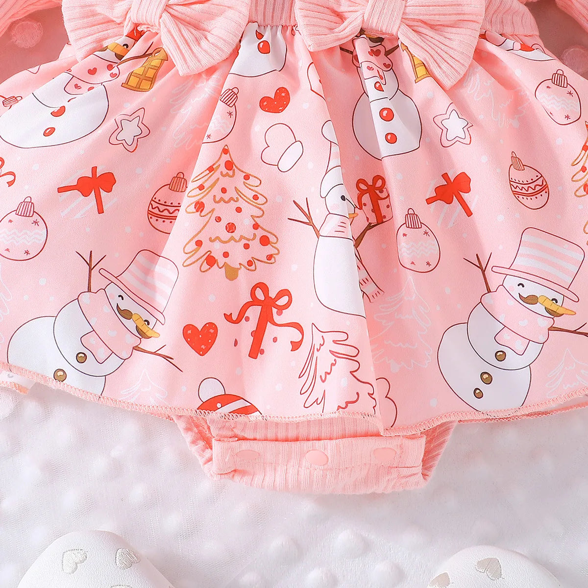 Cute Baby Girl Christmas Party Dress for Infants