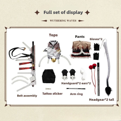 Lingyang Halloween Cosplay – Wuthering Waves Game Role Play Outfit