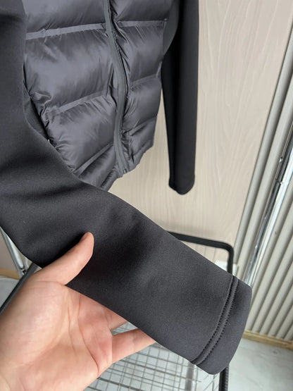 Cozy & Light: Winter Zip-Up Puffer for Women