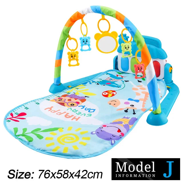 Baby Music Play Gym – Piano Activity Mat for Early Development (0-36 Months)