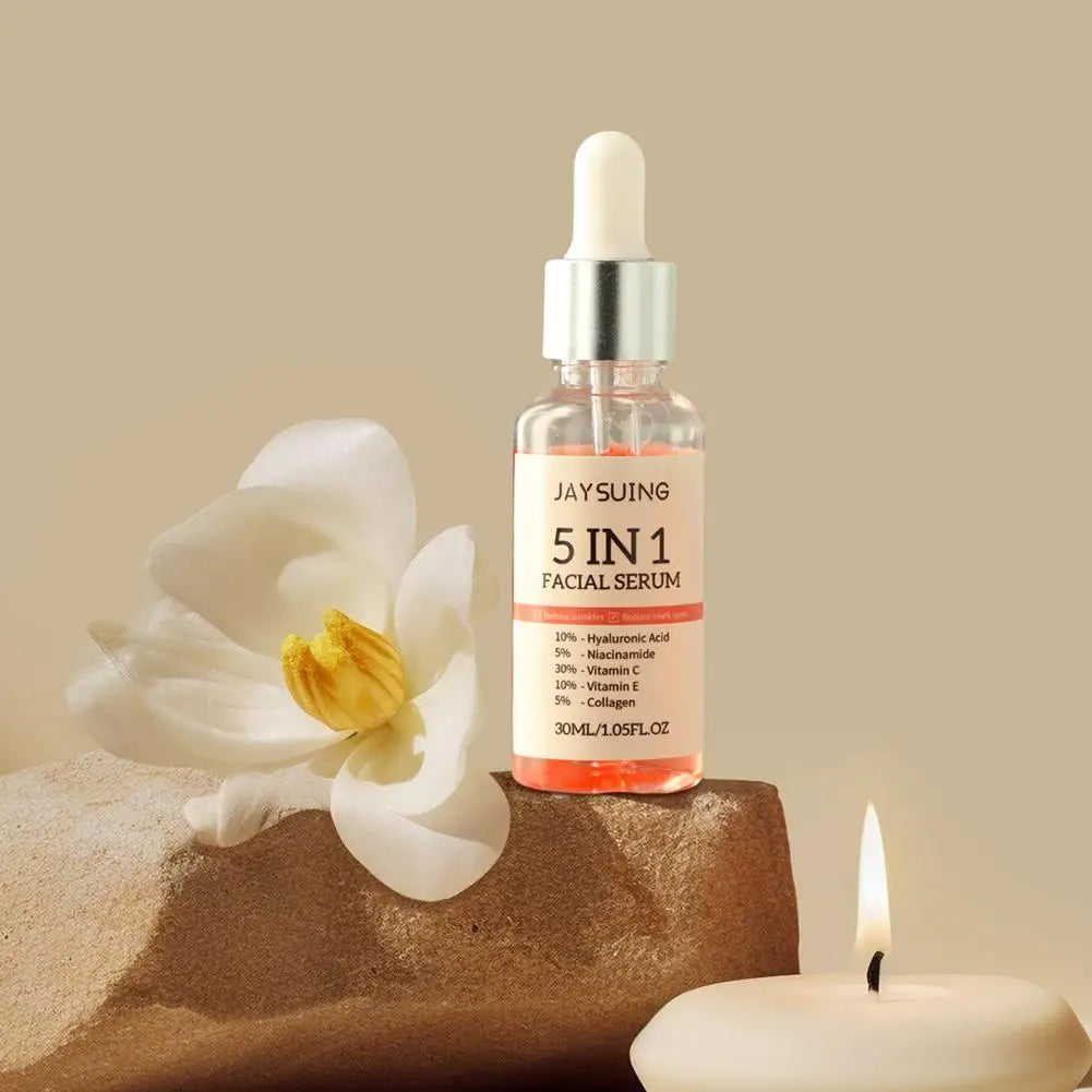 5-in-1 Radiance Booster: Firming & Moisturizing Face Serum