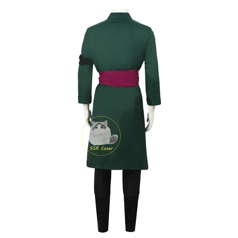 Anime Roronoa Zoro Outfit – Halloween Costume for Men