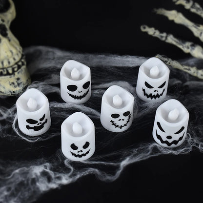 6pcs LED Halloween Candles – Spooky Glow for Any Occasion!