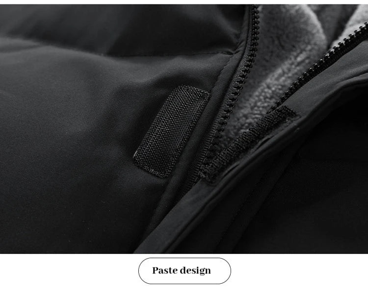 Plus Size Winter Jacket – Casual Cotton & Layered Look