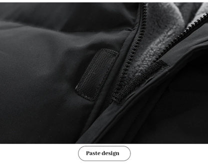 Plus Size Winter Jacket – Casual Cotton & Layered Look