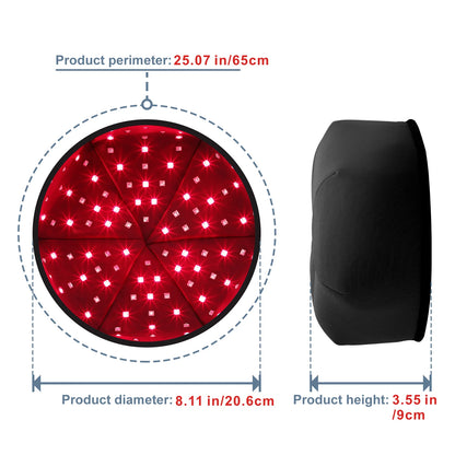 LED Hair Growth Cap – 660nm + 830nm