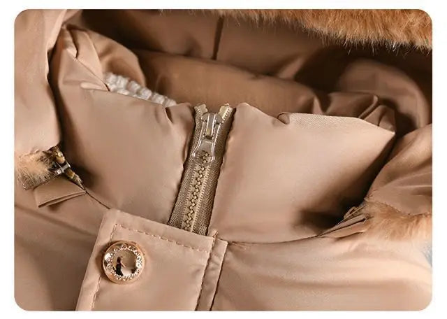 Kids’ Hooded Padded Coat – Thick & Cozy Winter Wear