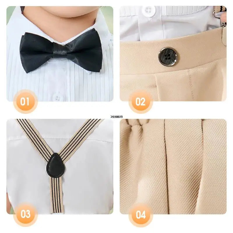 Children’s Summer Formal Clothing – Piano & Dance Performance Set