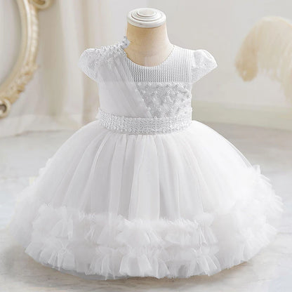 Baby Girl Birthday Dress – Princess Tulle Gown