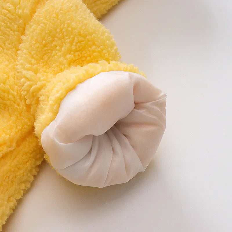 Baby Solid Color Fleece Jacket – Cozy Wear