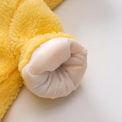 Baby Solid Color Fleece Jacket – Cozy Wear