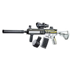 Ultra Shoppings M416 Classic Manual Gel Ball Toy Gun with elastic gel, outdoor toy for boys, perfect for holiday or Christmas play.