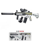 Ultra Shoppings M416 Classic Gel Ball Toy Gun with elastic gel for boys, outdoor toy suitable for holiday and Christmas play.