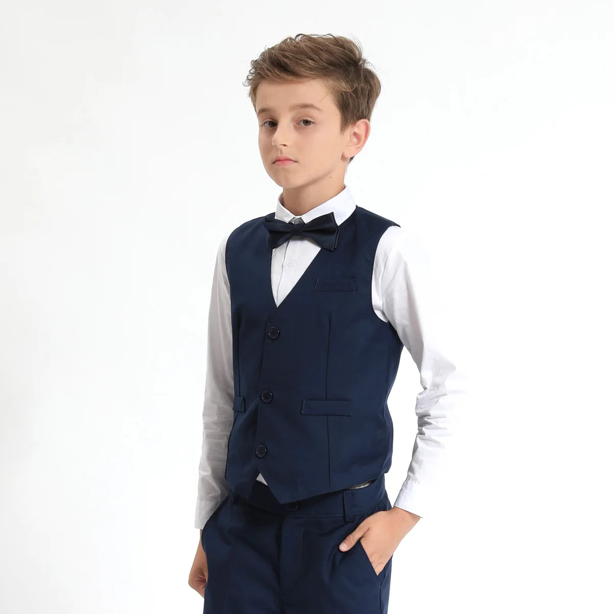 Children’s Party & Ceremony Suit – Boys’ Blazer, Pants & Vest Outfit