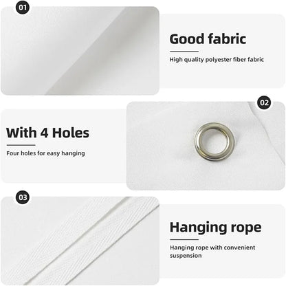 Halloween Door Banner – Scary Moon Night & Cemetery Scene