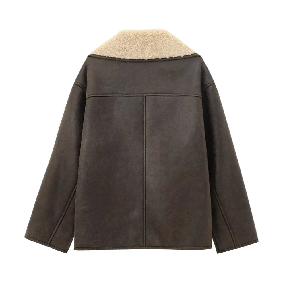 Warm & Stylish: Single-Breasted Winter Jacket