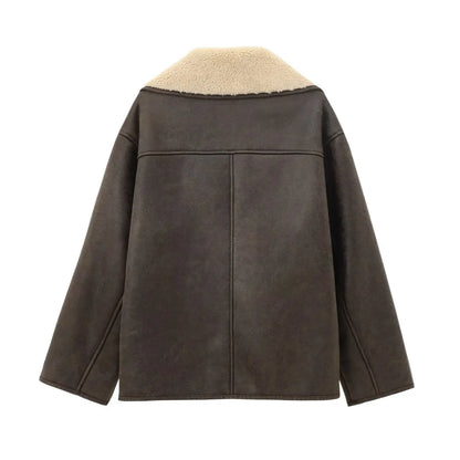 Warm & Stylish: Single-Breasted Winter Jacket